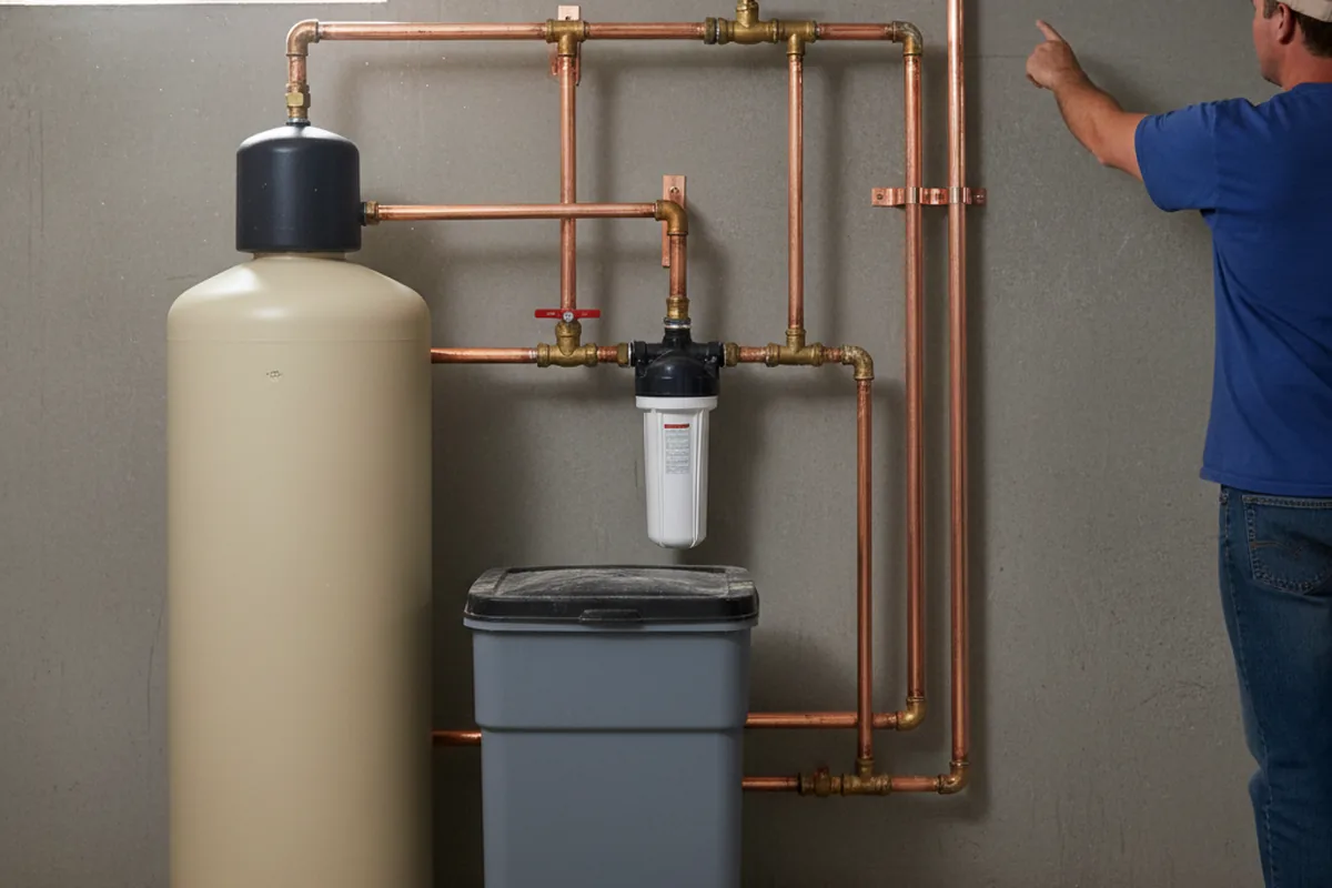 Whole-house water treatment system installed in Gallaway